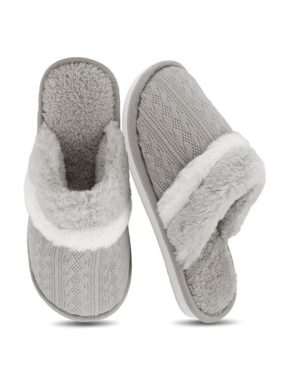 Fuzzy Slippers Ultra Portable Slides Comfy for Teens and Women Ideal Mothers Day