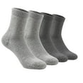 thumbnail image 1 of 4 Pairs Men Women Merino Wool Hiking Socks Thermal Warm Crew Winter Boot Sock Gift Comfy Boot Work Socks, 1 of 7