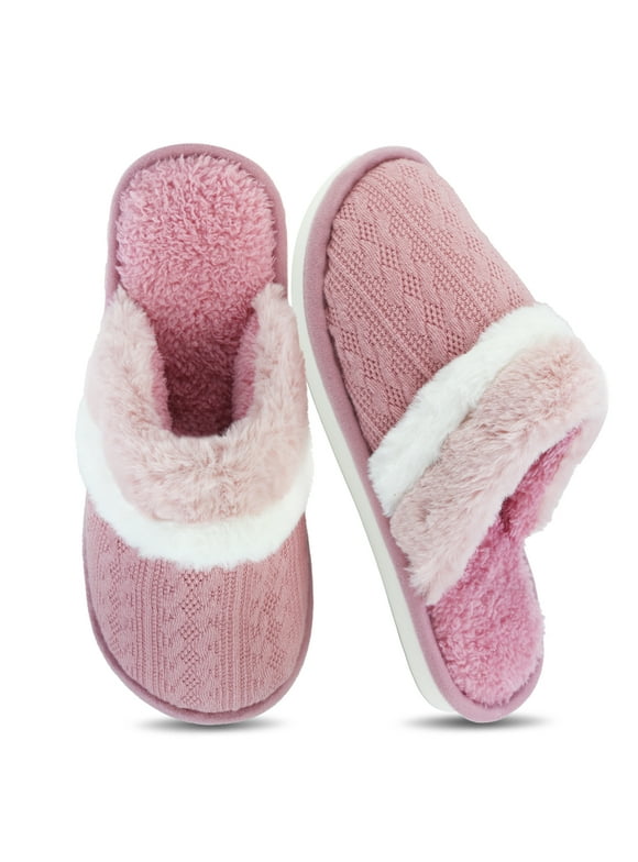 Fuzzy Slippers for women Ultra Soft Memory Foam Comfort for Indoor Outdoor Use Perfect Gift for Birthdays Mothers Day