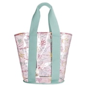 Clear Beach Tote, Multicolor, Women's