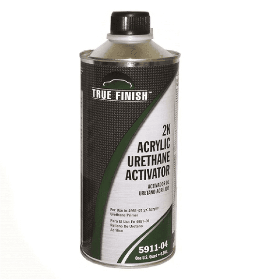Transtar Autobody Products 5911-04 - True Finish Activator - 1 qt Can - Clear - Liquid - Use With: 4951-01 Acrylic Urethane Primer