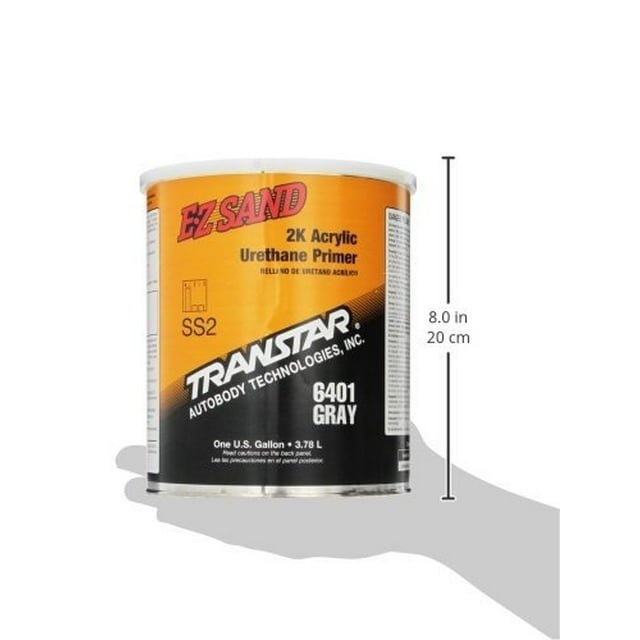 TRANSTAR 6401 Gray EZ Sand Acrylic Urethane Primer 1 Gallon