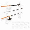 thumbnail image 1 of Made in the USA Fishing Rod Rack | Wall or Ceiling Mounted, 1 of 11