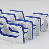 TRAPSKI Made in the USA Premium Fishing Rod/Pole Holder Rack Organizer | Wall or Boat Mounting Fishing Rod Rack | Marine Grade HDPE Plastic | Pole Holder for up to 6 Rods | Stackable - 2 Pack