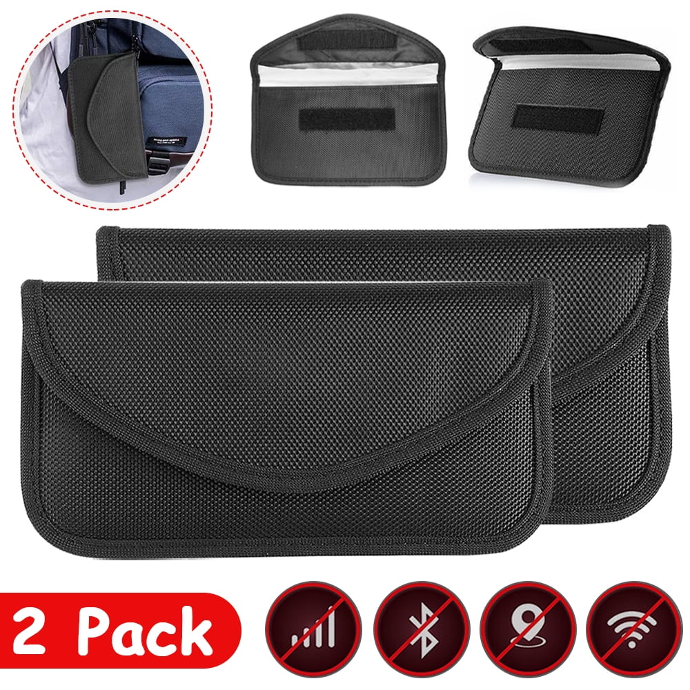 TRARIND 2 Pack Faraday Bag RFID Signal Blocking Bag Shielding Pouch ...