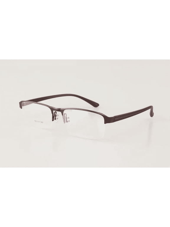 Transition Photochromic Reading Glasses Blue Light Blocking, Fashion Rectangular Computer Readers Half Rimless Sunglasses for Women Men Lightweight & Comfortable Anti Glare