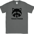 thumbnail image 1 of TRASH PANDA T-Shirt Funny Racoon Humor Animal Novelty Tee - Charcoal, 2XL, 1 of 1
