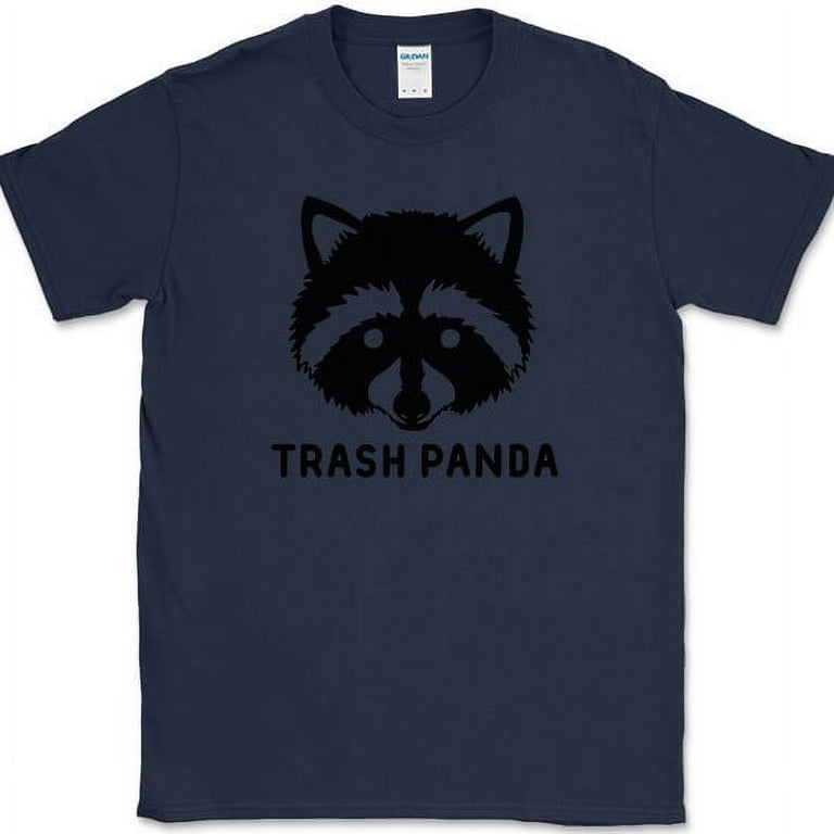TRASH PANDA T Shirt Funny Racoon Humor Animal Novelty Tee Navy