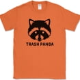 thumbnail image 1 of TRASH PANDA T-Shirt Funny Racoon Humor Animal Novelty Tee - Orange, M, 1 of 1