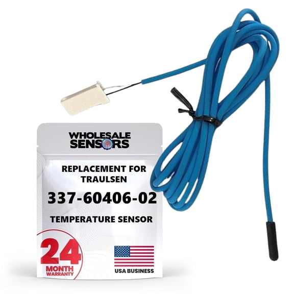 TRAULSEN 337-60406-02 Replacement Coil Temperature Sensor 74" BLUE 12 Month Warranty