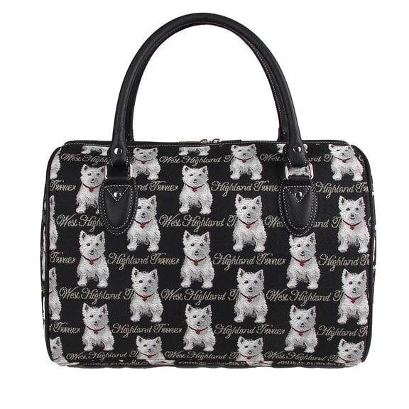 TRAV-WES | WESTIE DOG TRAVEL BAG WEEKEND GYM HOLDALL