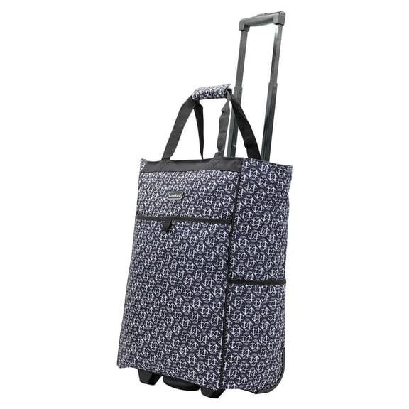 TRAVELAND by TRAVELAND Rolling Shopper Tote 20" Polyester Multi-Purpose Bag