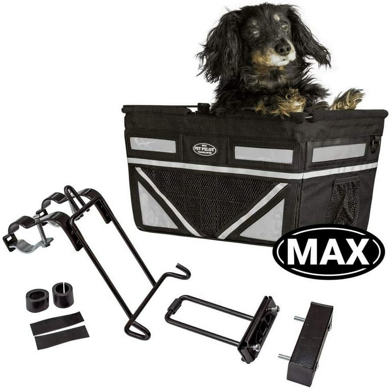 Safe dog bike sales basket