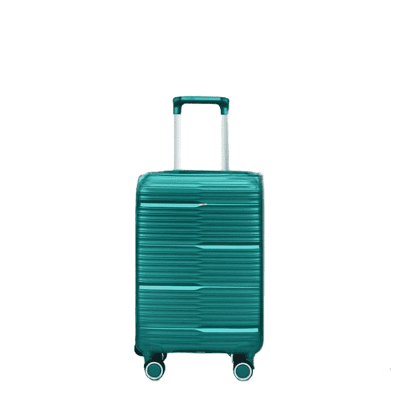 TRAVLR by TRAVLR 28" Adult 1-Piece Expandable Checkin Luggage Trolley, Coral Blue.