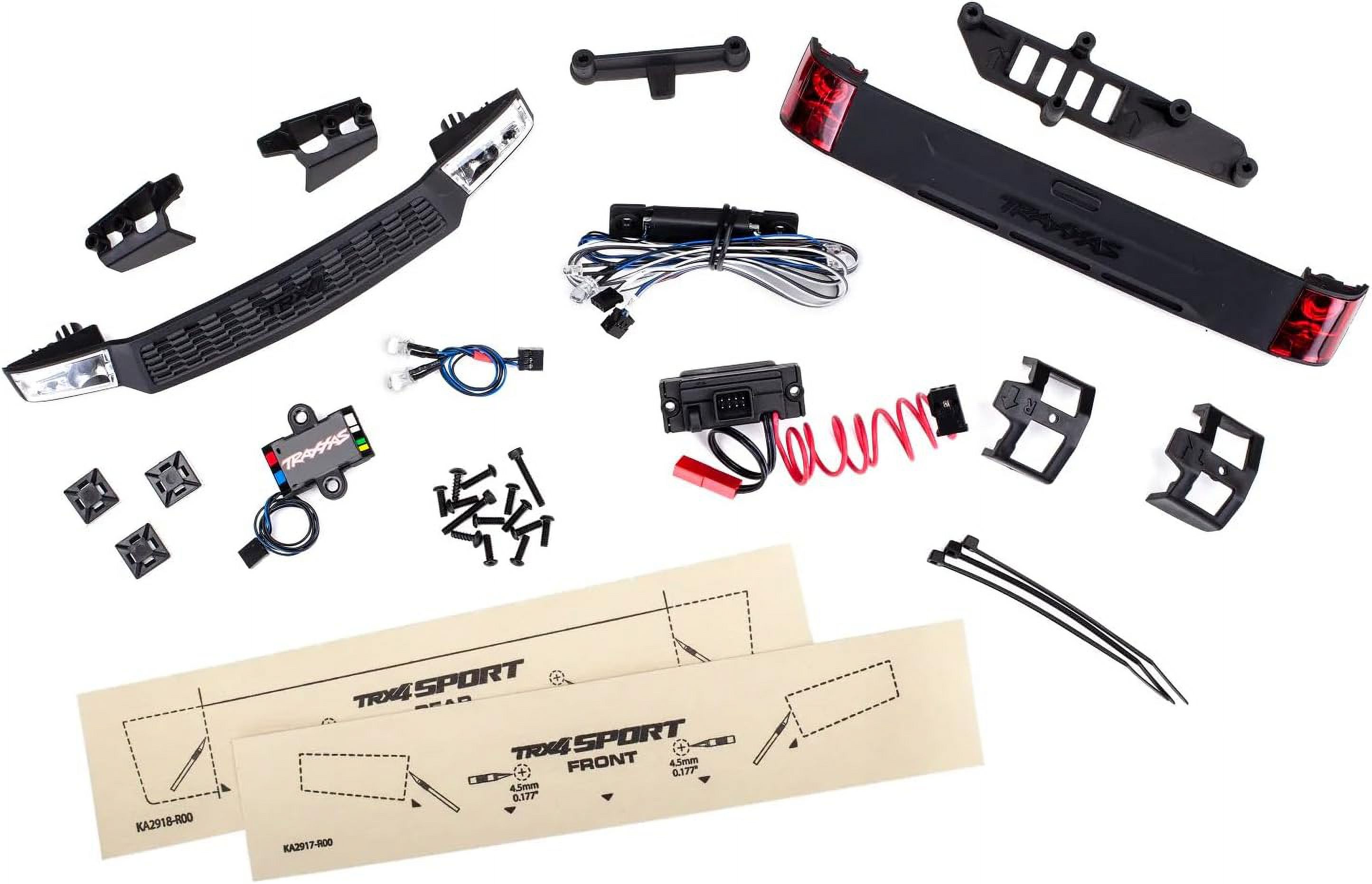 TRAXXAS LED Light Kit Complete with Power Supply (Headlights, Tail