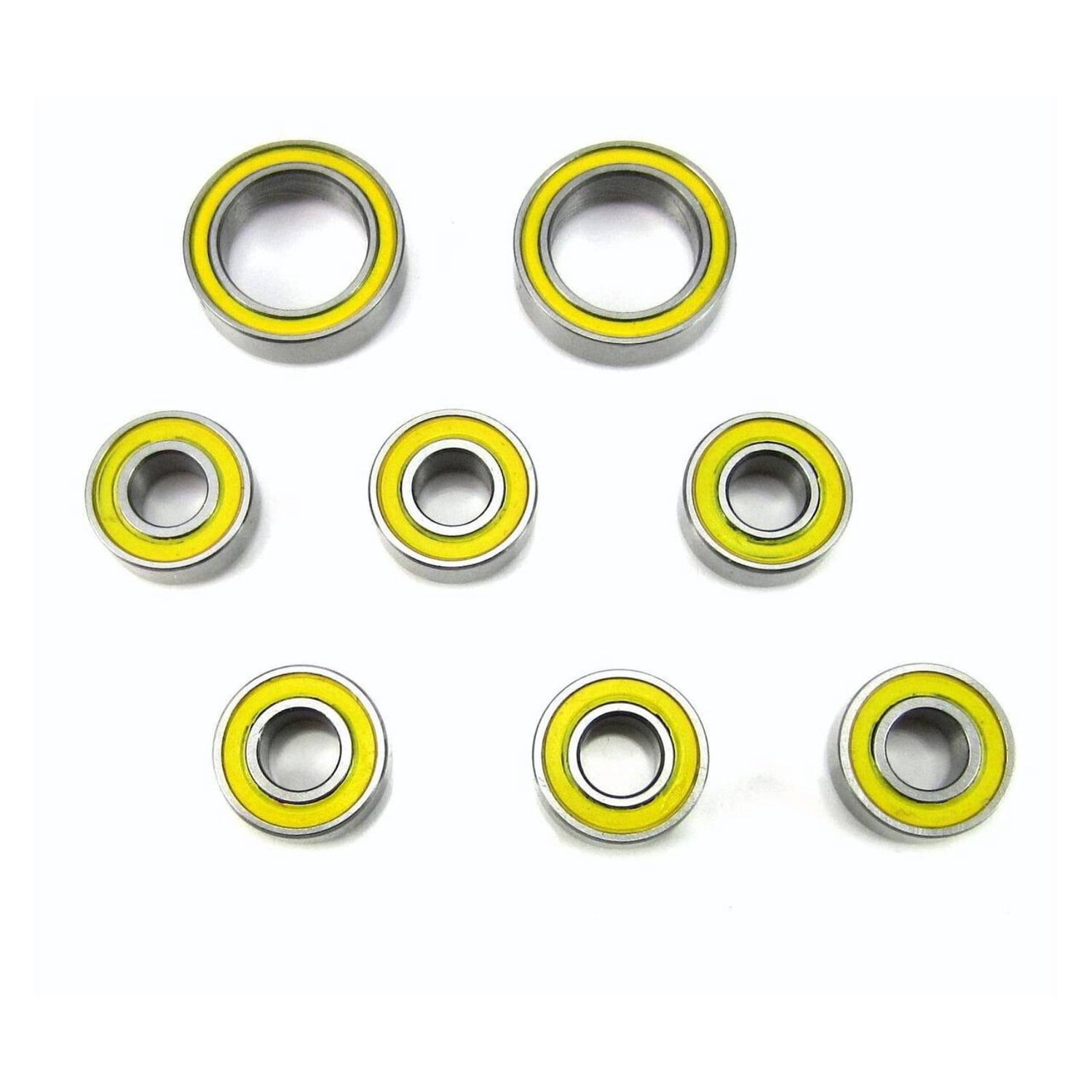 10 Cuscinetti A Sfera MR115-2RS TOPINCN In Acciaio A Doppia Schermatura In Miniatura Cuscinetti A Sfera 5x11x4mm - 8