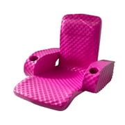 TRC Recreation Baja Folding Armchair Swimming Pool Float, Flamingo Pink
