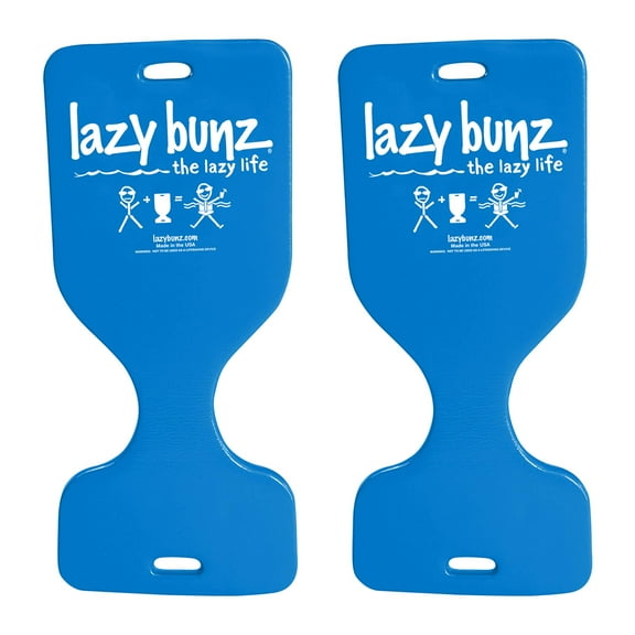 TRC Recreation Lazy Bunz Foam Water Saddle Pool Lounger Float (2 Pack)