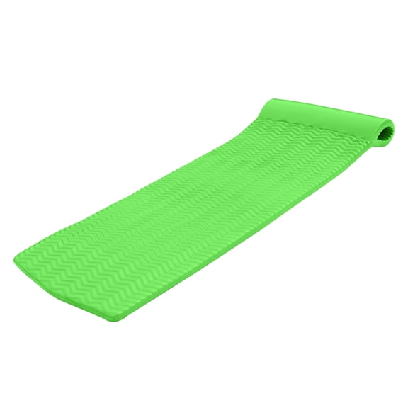 TRC Recreation Serenity 1.5" Foam Pool Float Lounger, Fierce Green