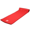 thumbnail image 1 of TRC Recreation Splash 1.25" Thick Foam Pool Float Lounge Mat, Red, 1 of 10