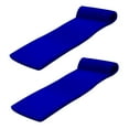 thumbnail image 1 of TRC Recreation Sunsation 1.75" Thick Foam Pool Float Lounger w/ Headrest, 2 Pack, Navy, 1 of 12
