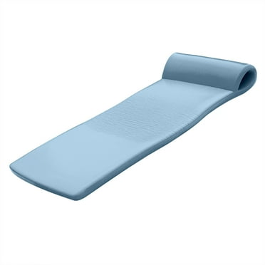 TRC Recreation Sunsation 1.75" Thick Foam Pool Lounge Float, Metallic Blue