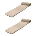thumbnail image 1 of TRC Recreation Sunsation 1.75" Thick Foam Pool Float Lounger w/ Headrest, 2 Pack, Bronze, 1 of 12
