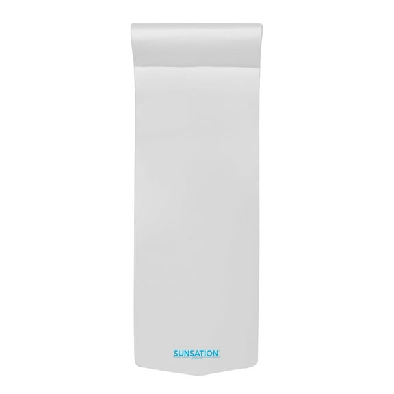 TRC Recreation Sunsation 1.75" Thick Foam Pool Float Lounger w/ Headrest, 3 Pack, White