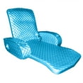 thumbnail image 1 of TRC Recreation Super Soft Adjustable Pool Recliner Float, Marina Blue, 1 of 8