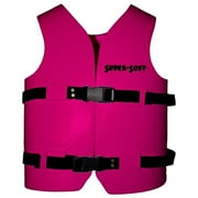 TRC Recreation Super Soft Child Life Jacket Vest - Type 3 - Medium, Flamingo Pink