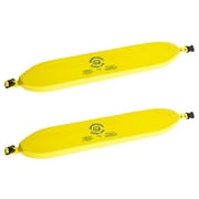 TRC Recreation Super Soft Size Medium Waist Swim Belt, Yellow 2 Pack