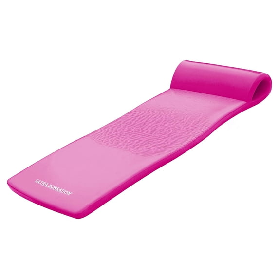 TRC Recreation Ultra Sunsation 2.5 Inch Foam Pool Lounge Float, Pink