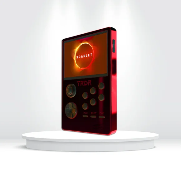 TRDR Pocket II Video Games Console RED