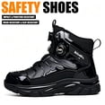 thumbnail image 1 of TREADVAULT Men's and Women's Composite Toe Safety Work Shoes, Boa Dial, Kevlar Puncture-Resistant, Anti-Slip, 1 of 14
