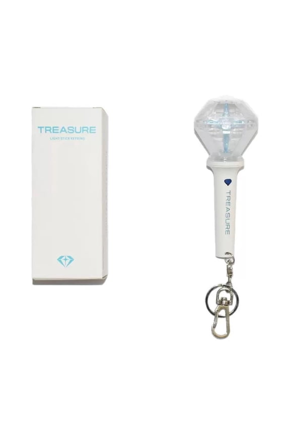 TREASURE Mini Glowing Lightstick Keychain Cute LED Fan Pendant Nice Gift