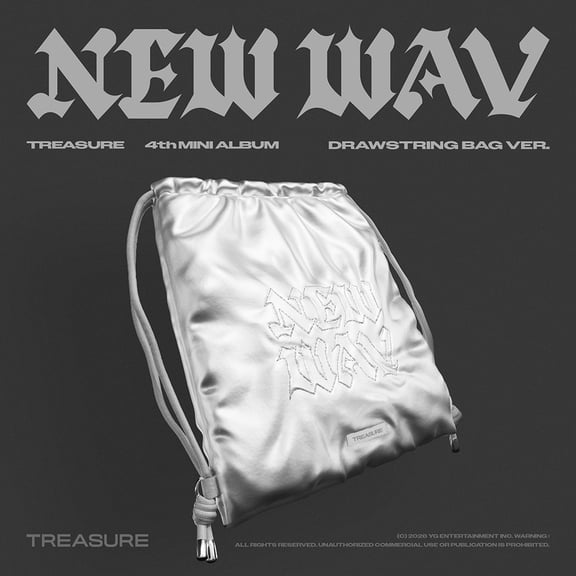 TREASURE - [NEW WAV] 4th Mini Album DRAWSTRING BAG Version (LIMITED)