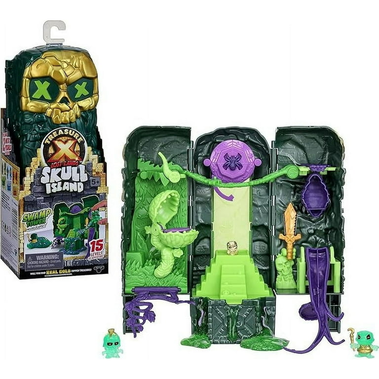 TREASUREMAP 1～15セット TREASURE TREASURE X Lost Lands Skull Island Swamp Tower Micro Playset, 15
