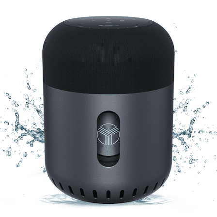 TREBLAB HD-360 Pro, High-Performance Wireless Speaker with 5 Dynamic Drivers, 8 Bass Radiators and Subwoofer, Powerful 360 Surround Sound, Metal Body, IPX4