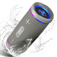 thumbnail image 1 of TREBLAB HD77 Gray - Portable Bluetooth Speaker - Powerful 360° Sound, 30W Audio, 20H Battery, 1 of 9