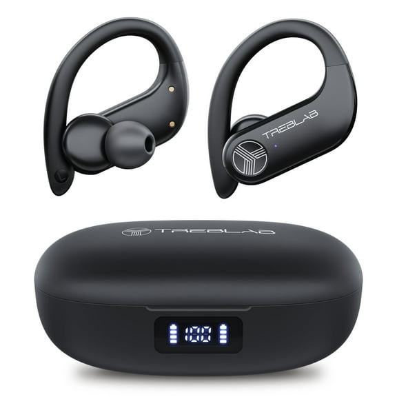 TREBLAB X3-Pro Bluetooth Wireless Earbuds with Portable Charging Case