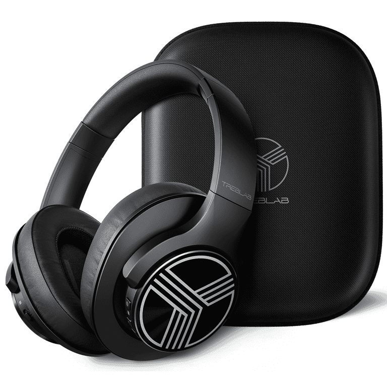 Treblab Z2-B Over Ear Wireless Workout Headphones with Noise
