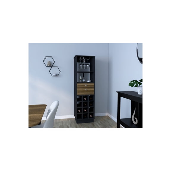 TREEVOL FURNITURE Bar Cabinet Bureck