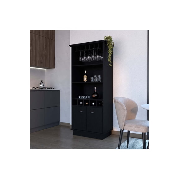 TREEVOL FURNITURE Bar Cabinet Taholah