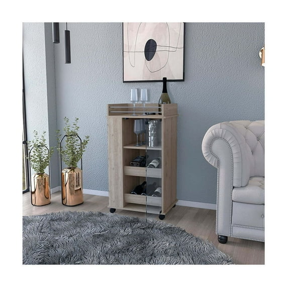 TREEVOL FURNITURE Bar Cart Beaver