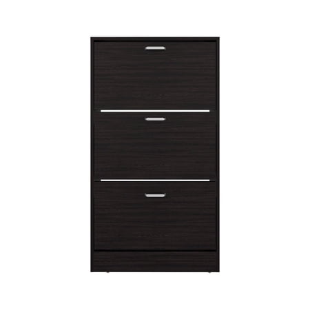 We Have Furniture Hesston Shoe Rack Organizer, Badroom, Black