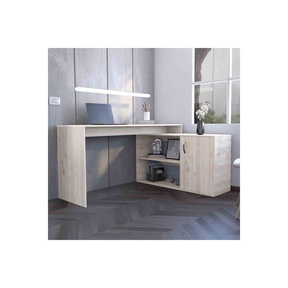 TREEVOL FURNITURE L-Shaped Desk Desti