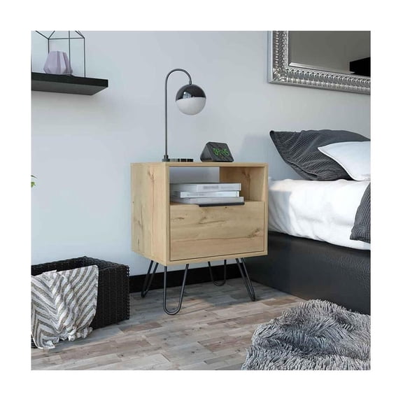 TREEVOL FURNITURE Nightstand Skyoner