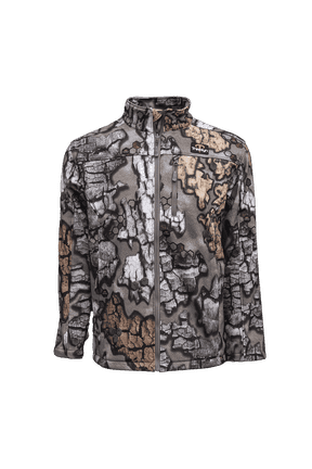Men's Waterproof Soft Shell Hunting Jacket, Late Season Camo, 3XL