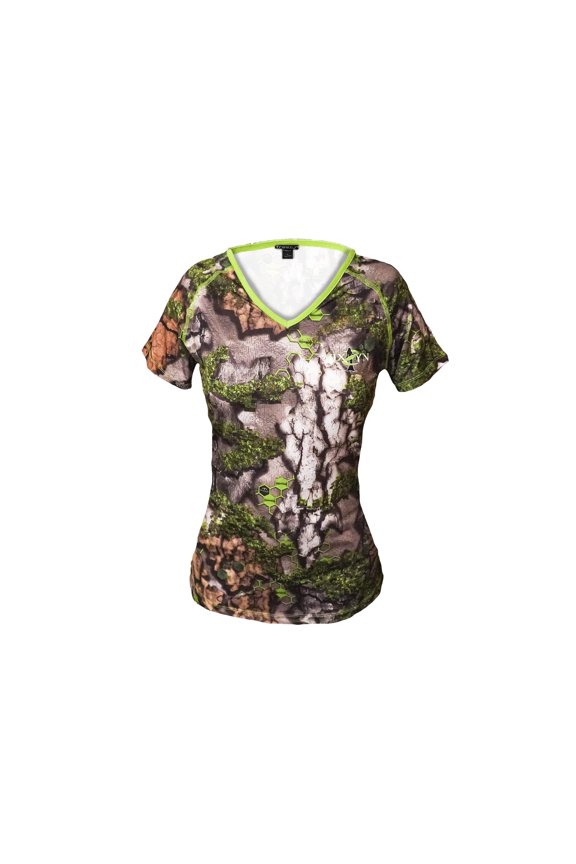 Womens Early SEEZYN VIXZYN Short Sleeve V Neck XL