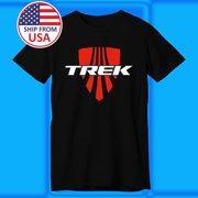 TREK BICYCLE Bike Mens Black T-shirt Size S-5XL